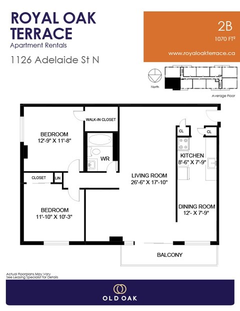 1126 Adelaide Street North 1-2 Beds Apartment, Affordable for Rent - Photo Gallery 22